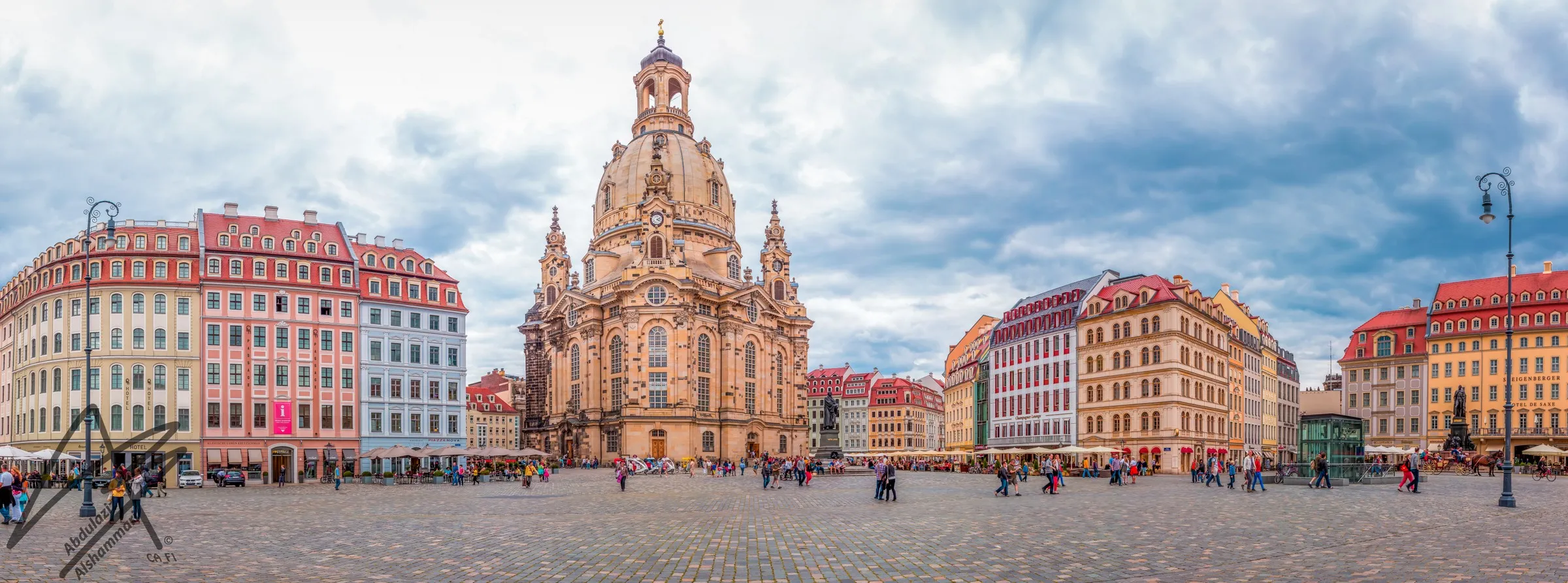 Neumarkt and the Frauenkirche, Dresden