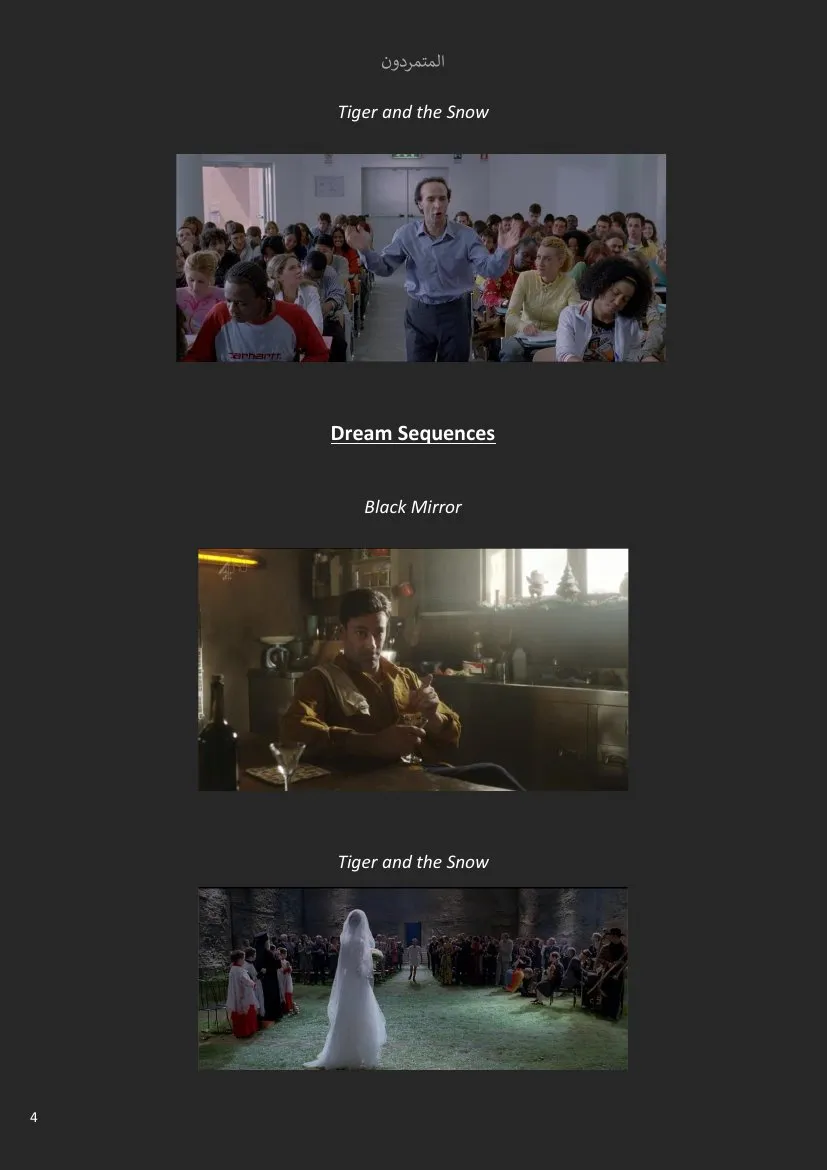 Dream sequences