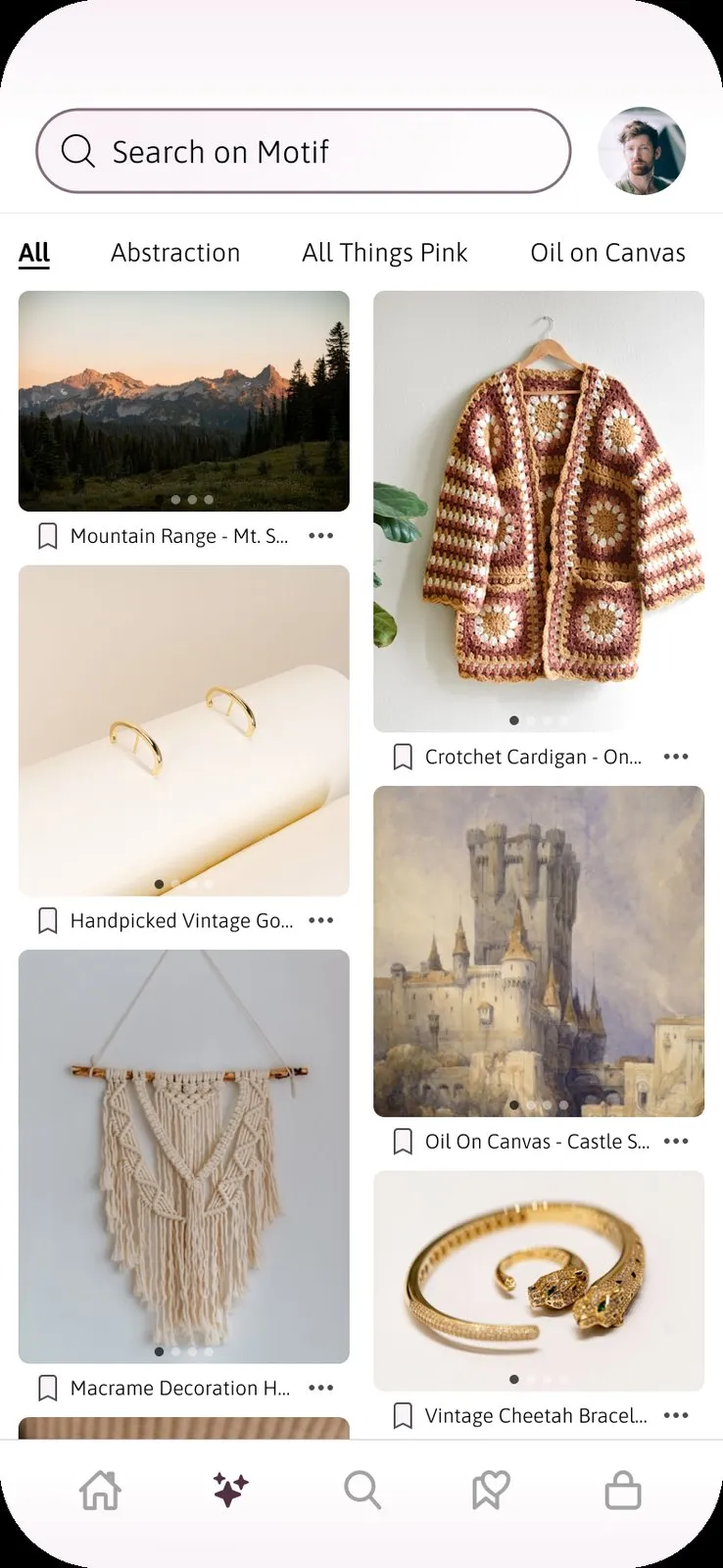 Motif app: Gallery
